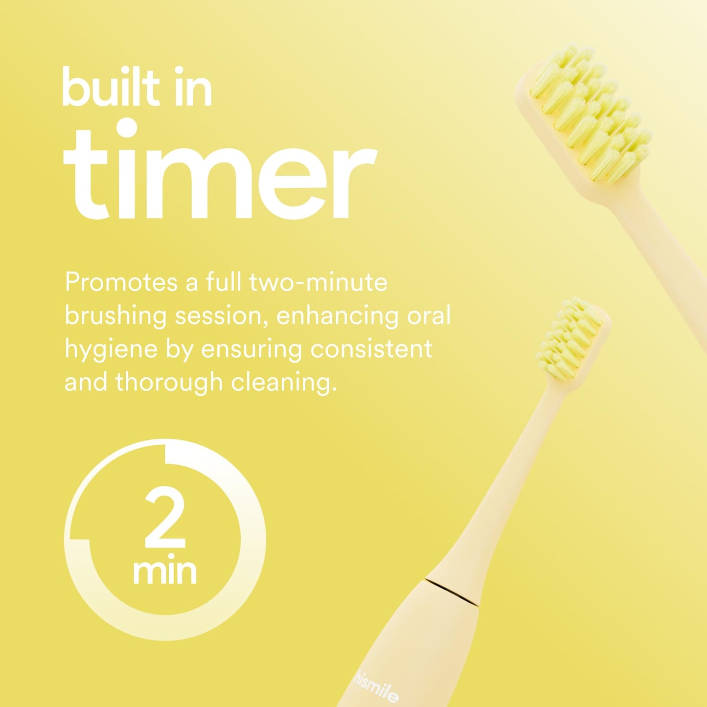 HISMILE Electric Toothbrush, 3 Brushing Modes, Smart Timer, Rechargeable Electric Tooth Brush for Adults and Children, Soft-Tapered Bristles, Mode Memory (Pink)