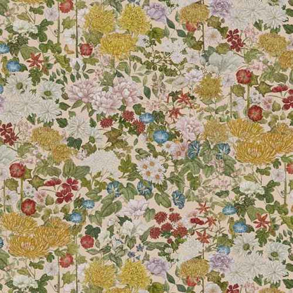Floral Wallpaper Peel and Stick Boho Wall Paper Removable Waterproof Green/Yellow/Red Contact Paper for Bedroom, Bathroom, Home Wall 17.3" x 78.7"
