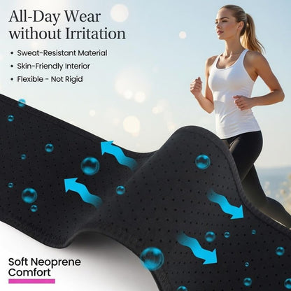 Belly Band Holster for Concealed Carry - Gun Holster for Women - Fits Glock, Smith Wesson, Taurus, Ruger, Sig, and More -Breathable Neoprene Waistband Holster for Most Pistols and Revolvers