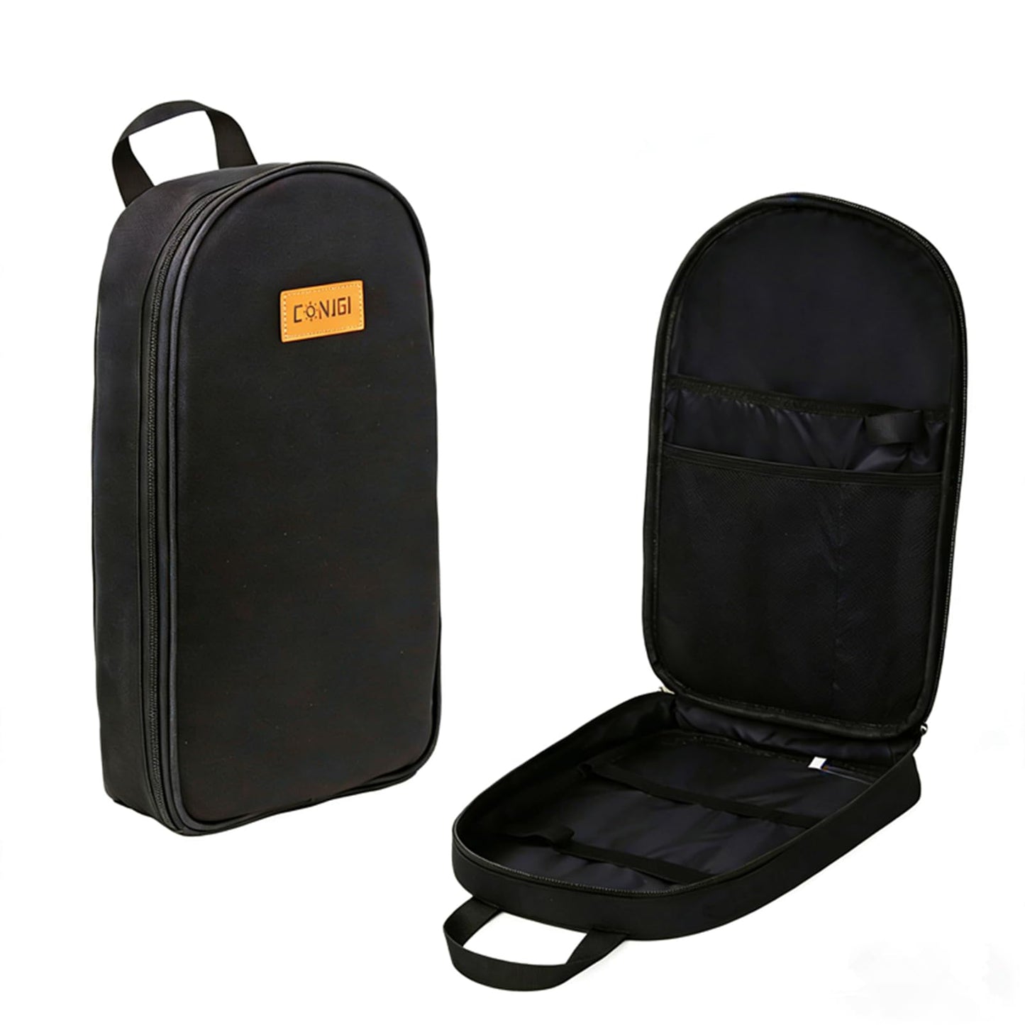 CONJGI Camping Cookware Storage Bag - Camping Cooking Utensils Set Bag Camping Tool Portable Storage Bag Suitable for Knife, Fork, Spoon, Chopping Board, Chef's Knife,Kitchenware Storage