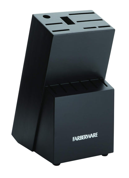 Farberware Juego de cuchillos de acero Inoxidable con sello bloque de 15 piezas