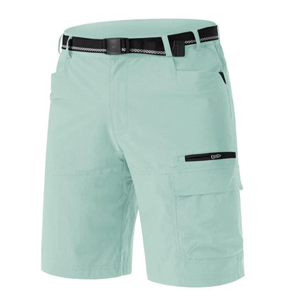 TACVASEN Mens Shorts 10" Dress Golf Outdoor Lightweight Quick Dry Summer Casual Fishing Travel Shorts with Zipper Pockets Lake Blue 30
