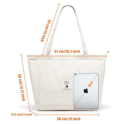WLLWOO WLLWOO Yoga Bags for Women with Yoga Mats Bags Carrier Carryall Canvas Tote for Pilates Shoulder for Travel Office Beach Workout