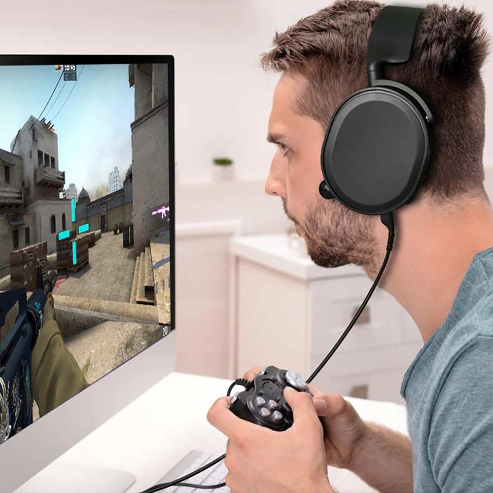 MJKOR Replacement Audio Cable Compatible with SteelSeries Arctis 3, 5, 7, Pro Gaming Headset (Male to Male)