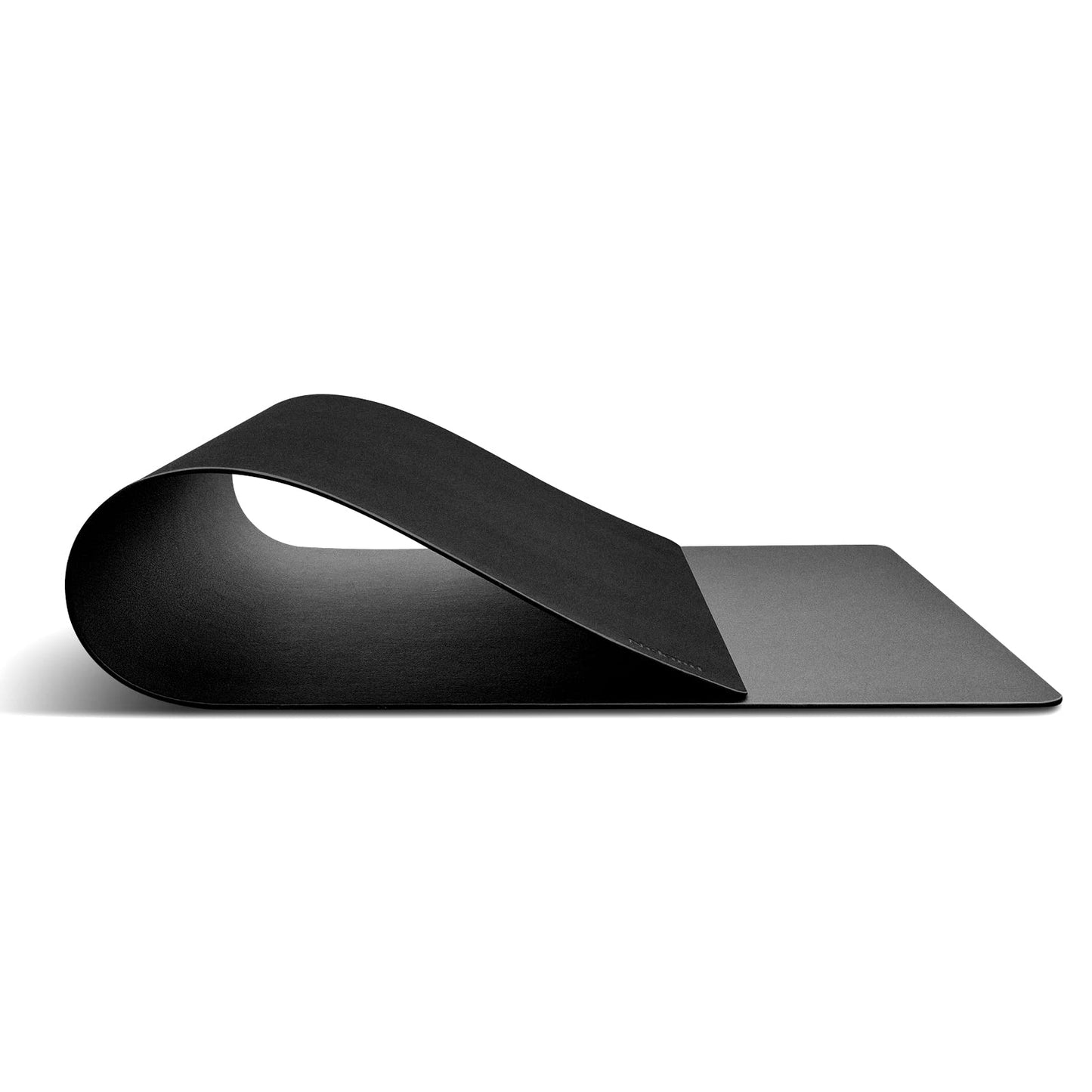 Nekmit Leather Desk Blotter Pad 36 x 20 Inches, Flat, Non-Slip, Waterproof, Black