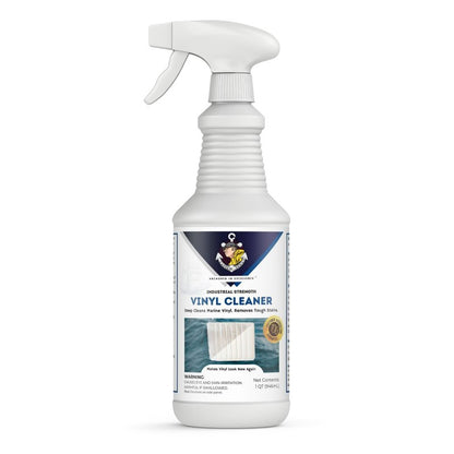 Captain Don's Industrial Strength Boat Cleaner, 32 OZ - Vinyl Boat Seat Cleaner, Boat Upholstery Cleaner, Boat Cleaning Supplies, Boat Carpet Cleaner, Deep Cleans Boat Vinyl & Removes Tough Stains