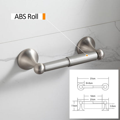 BGL Bathroom Accessory Set, Brushed Nickel Adjustable Expandable Towel Bar 4-Piece Bathroom Hardware Set Wall Mounted