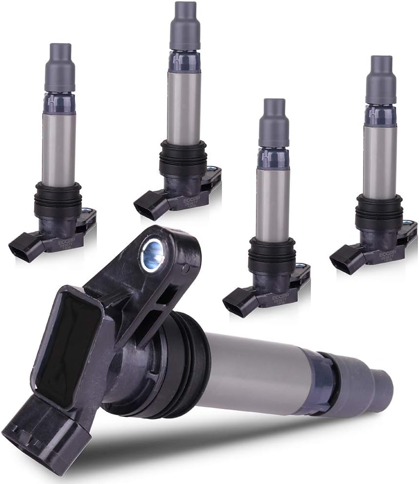 ECCPP 3 ignition coils with 3 iridium Spark Plugs,UF808,coils packs,for Smart Fortwo 2016-2017 0.9L‎224332428R,UF-808