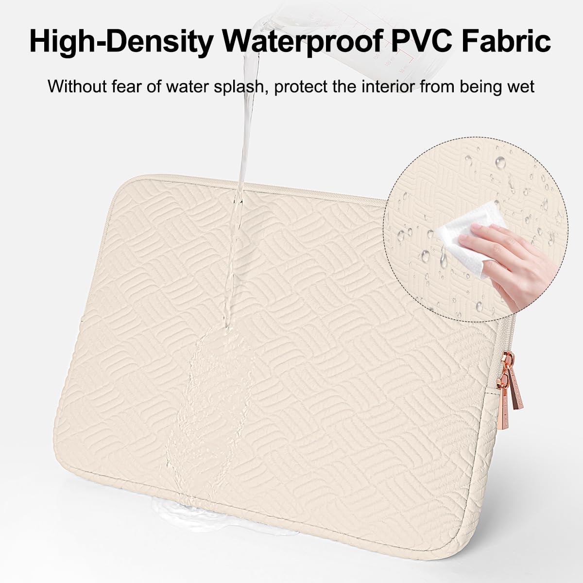 ARVOK 13 13.3 14 inch Laptop Sleeve Case for MacBook Air 13 inch/MacBook Pro 13 inch/MacBook Pro 14/ MacBook Neo 13" 2026, Water-Resistant Leather Case for HP/Dell/Lenovo/Asus/Acer/Samsung with Pouch
