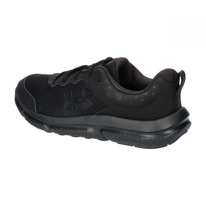 Under Armour Men's Charged Assert 10 Shoes, (002) Black/Black/Black, 13 Wide