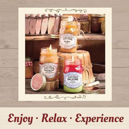 Banana Nut Bread Scented Mini Mason Jar Candle by Our Own Candle Company, 3.5 Ounce (4 Pack)
