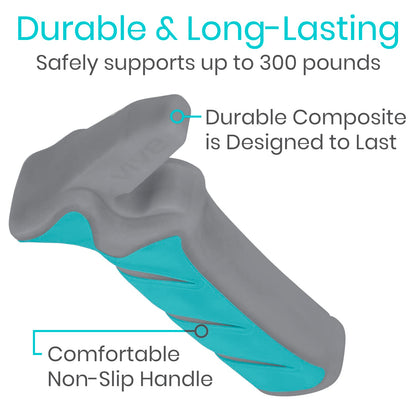 Vive Car Handle Assist for Elderly - Vehicle Support Handle - Standing Mobility Aid Tool for Elderly - Safety Door Handle Autocane (2 Pack)