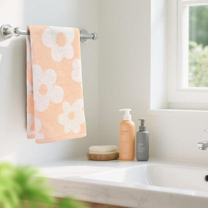 Jacquotha Floral Hand Towels for Bathroom