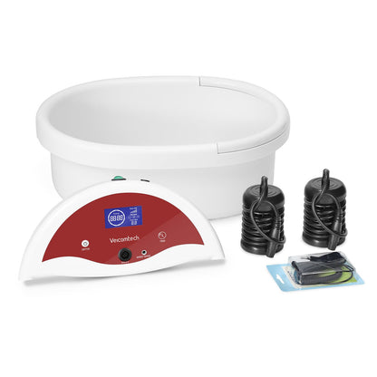 Ionic Foot Bath Detox Machine, Ion Cleanse for Home Use, Salon, Beauty SPA Club (2 Arrays, 100 Liners) Green