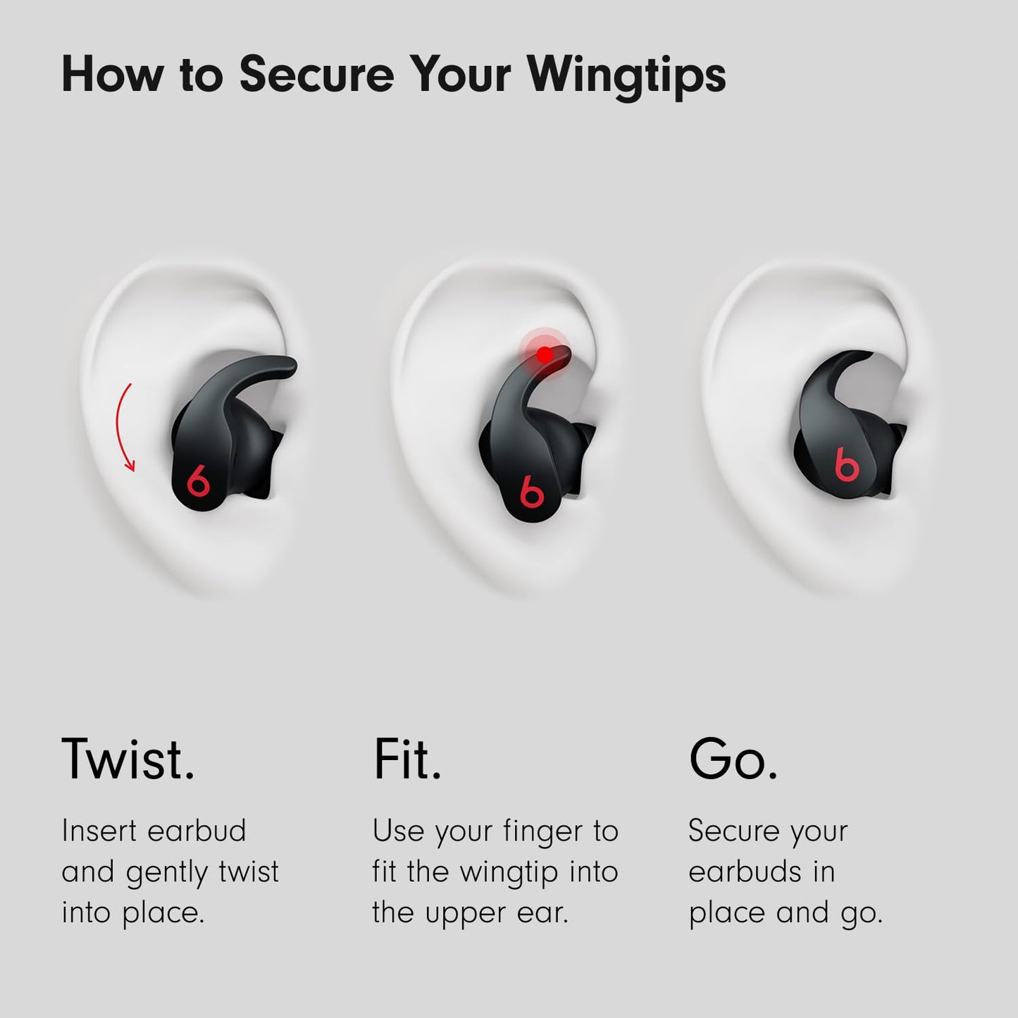 Beats Fit Pro (1st Gen) - True Wireless Noise Cancelling Earbuds - Active Noise Cancelling - Sweat Resistant Earphones, Compatible with Apple & Android, Class 1 Bluetooth®- Beats Black