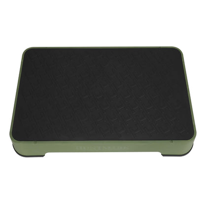 HUNTMARK Dog Training Place Board - Durable Hunting Dog Training Platform - Non-Skid Surface and Nonslip Feet - Stackable, Portable Agility Platform - Modern Puppy Trainer Equipment (Green)