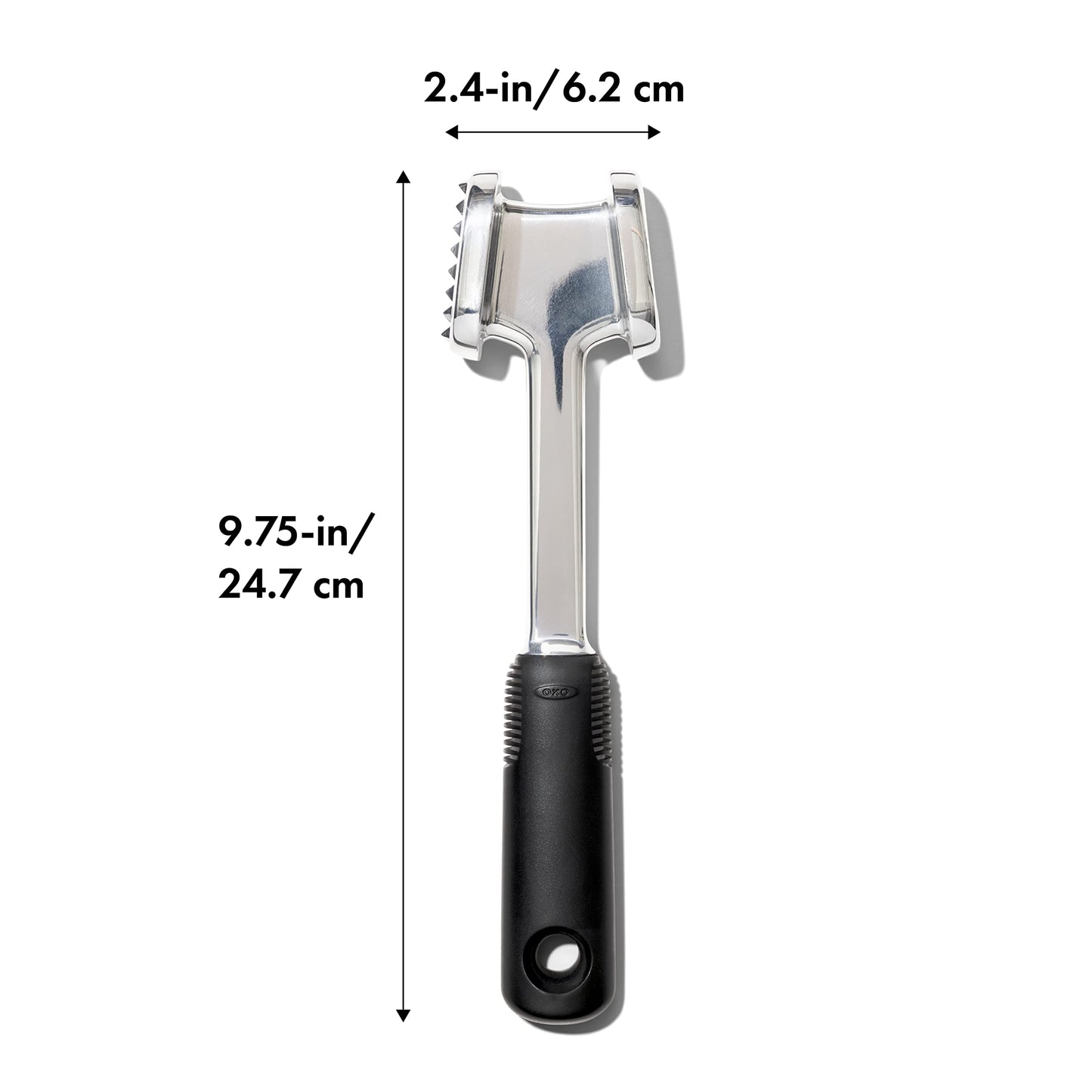 OXO Good Grips Die Cast Meat Tenderizer Black 1.85 x 2.45 x 9.75"