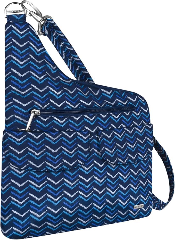 Travelon Anti-Theft Cross-Body Bag, Two Pocket