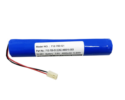 BORNMIO Replacement Battery for Inficon D-TEK Select Refrigerant Leak Detector 712-202-G1 PLS LED Stobe Compass and D-TEK CO2 Refrigerant Leak Detectors A19267-460015-LSG EAC-460015-003 712-700-G1