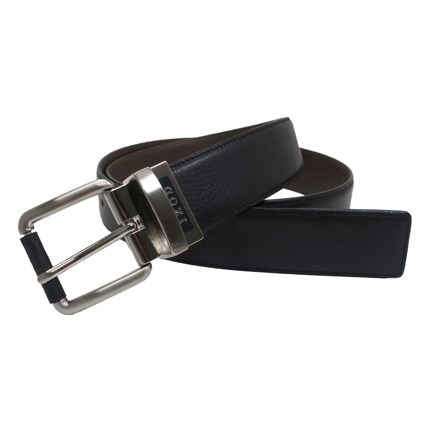 IZOD, Mens, Reversible Leather Belt, Brown, 42/44