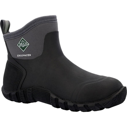MUCK Men's Edgewater Classic Ankle Boot, Black, Size 14(M)