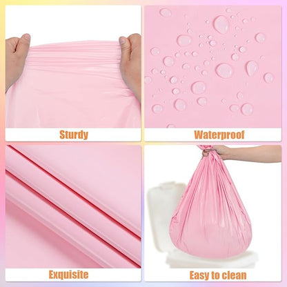 12 Packs Pastel Rainbow Tablecloths Pastel Color Disposable Plastic Table Cloth 54 x 108 Inch Waterproof Table Covers for Ice Cream Party Baby Shower Wedding Baby Birthday Parties Decorations