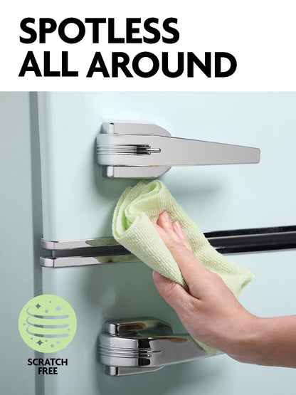 Fantasticlean Microfiber Cleaning Cloth Roll -150 Pack, Tear Away Microfiber Towels, 12" x 12", Reusable, Washable, Ultra Absorbent Dishcloth for Home Supplies, Car, Pet, Kitchen (2 Rolls of Grey)