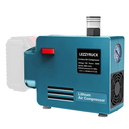 Cordless Air Compressor for Ma-kita 18V Battery (No Battery), Max 175 PSI Portable Air Compressor without Air Tank, Oil-Free and Ultra Quiet, for Small Pneumatic Nail Gun