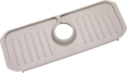 Clorox KeptClean Kitchen Faucet Splash Guard – Easy-to-Install, Water-Resistant