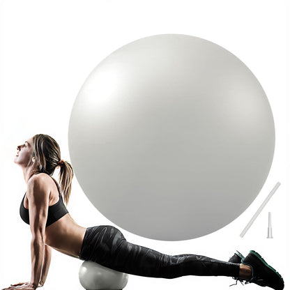 Soft Pilates Ball 9 Inch, Ideal Small Exercise Ball Between Knee Squeeze for Physical Therapy Yoga Core Medicine Abs Pt Bouncy, Mini Rubber Fitball Barre Workout Equipment for Women Men Kid Toddler