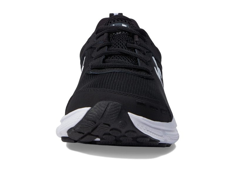 Under Armour Men's Charged Assert 10 Shoes, (001) Black/Black/White, 8 Wide