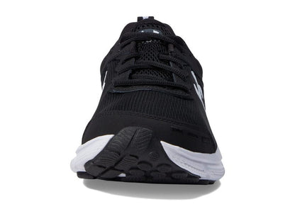 Under Armour Men's Charged Assert 10 Shoes, (001) Black/Black/White, 9 Wide