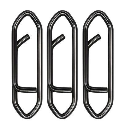 ENERHIKE 155pcs Fishing Power Speed Clips, High Strength Stainless Steel Speed Clip Quick Change Snap Connector, Crankbait Popper Lures Fast Change Conector