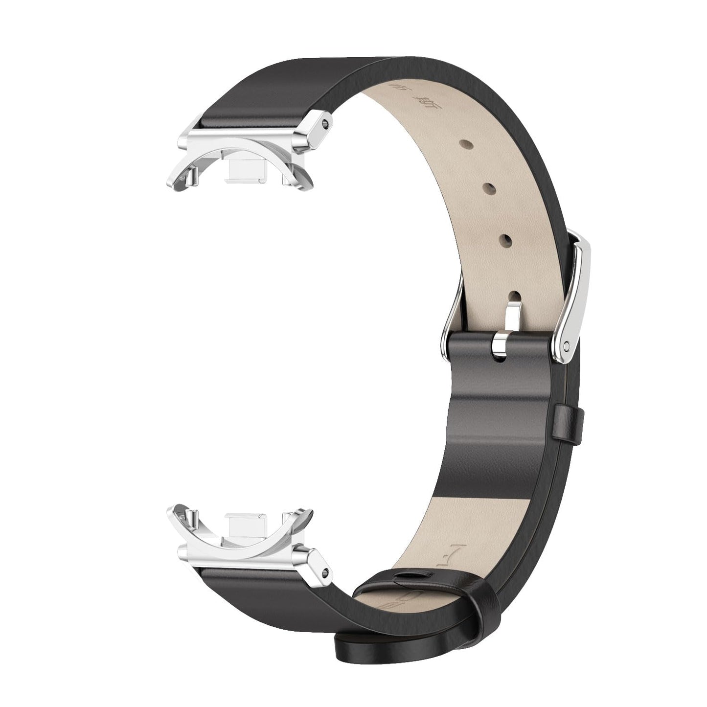 MIJOBS Strap for Xiaomi Mi Band 10/9/8 Genuine Leather Breathable Replacement Strap for Mi Fit Band 10 SmartWatch Straps Wristband Bracelet for Women Men
