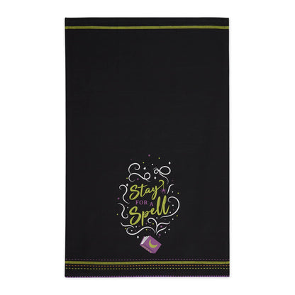 DII Witchful Thinking Collection Halloween Kitchen Décor, Dish Towel Set, 18x28, Stay for a Spell, 3 Piece