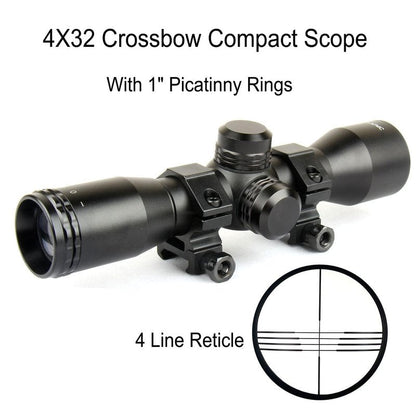 TACFUN 4X32 Crossbow Compact Scope