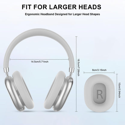 FOFUN NC95 Hybrid Active Noise Cancelling Headphones with Knob Control, 120H Playtime Over Ear Headphones Wireless Bluetooth 6.0, App Control, Hi-Res Audio, Comfort Fit, Clear Calls for Travel/Workout