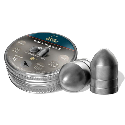 H&N Sport H&N Rabbit Magnum II Airgun Pellets .177/15.74 Grains (200 Count)