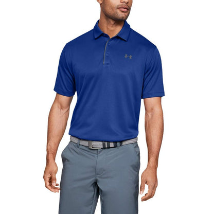 Under Armour Men's UA Tech Polo XXLT Blue
