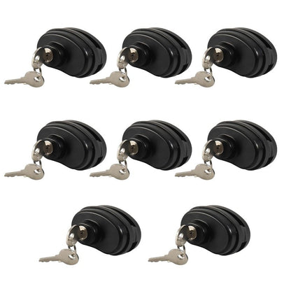 Fancemot 8 Packs Gun Trigger Lock with Keys, Gun Lock for Firearms Rifles, Shotgun, Handgun, Pistol Accessories