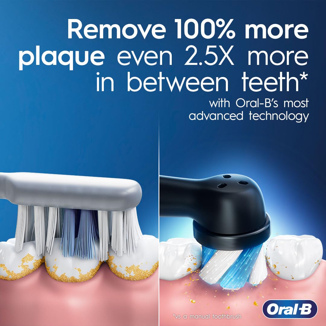 Oral-B iO Series 4 Electric Toothbrush with (1) Brush Head, Rechargeable, White
