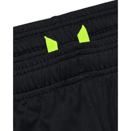 Under Armour Men's Tech Graphic 10" Shorts, Black (008)/High-Vis Yellow, Medium