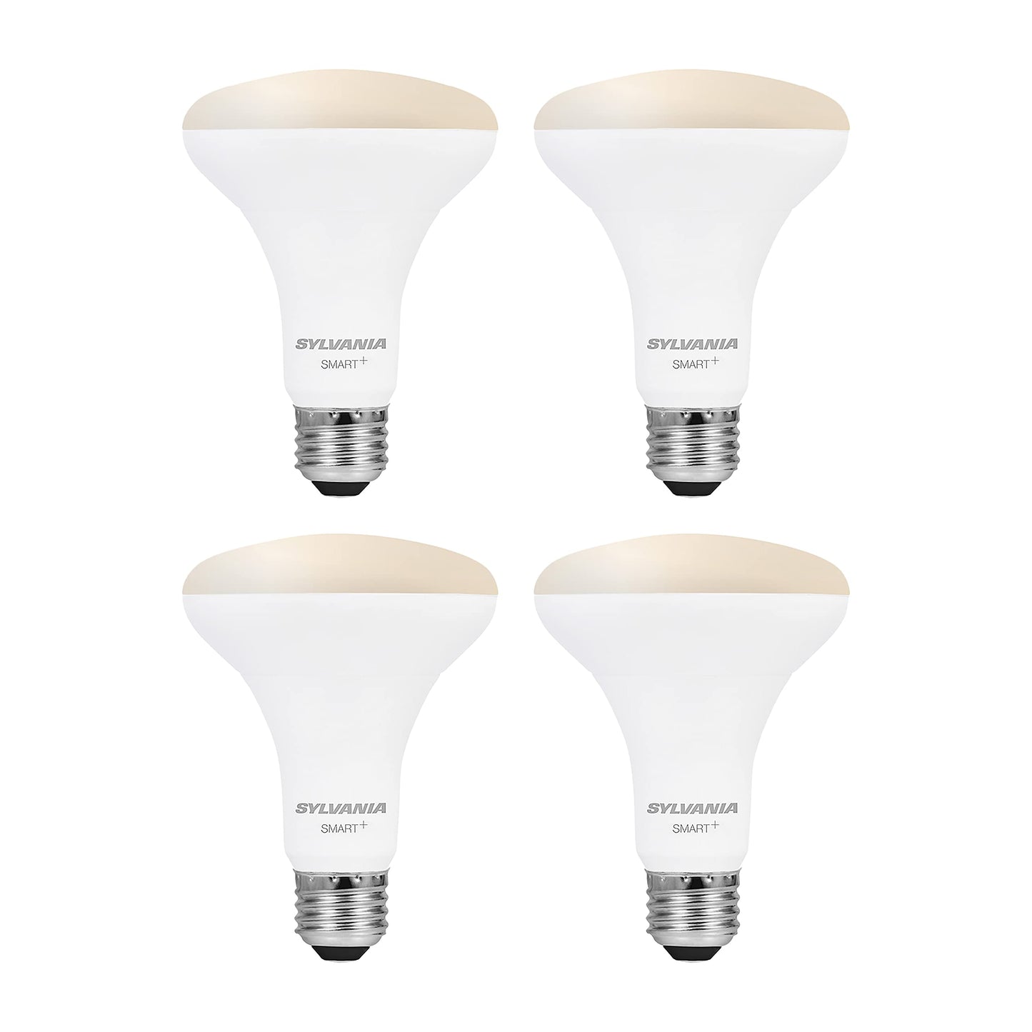 SYLVANIA Wifi LED Smart Light Bulb, 60W Equivalent Full Color and Tunable White A19, Dimmable, Compatible with Alexa and Google Home Only - 4 Pack (75674)