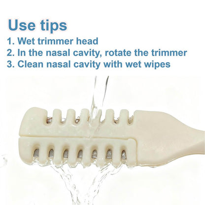 Bneajix 6PCS 2026 Upgraded Nasal Hair Cutter for Men & Women