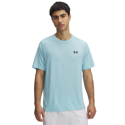 Under Armour Men's Tech 2.0 Short-Sleeve T-Shirt, (494) Stream / / Black, X-Small
