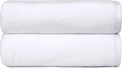 Amazon Basics Lightweight Quick-Dry Bath Towel, 100% Cotton, 2 Piece