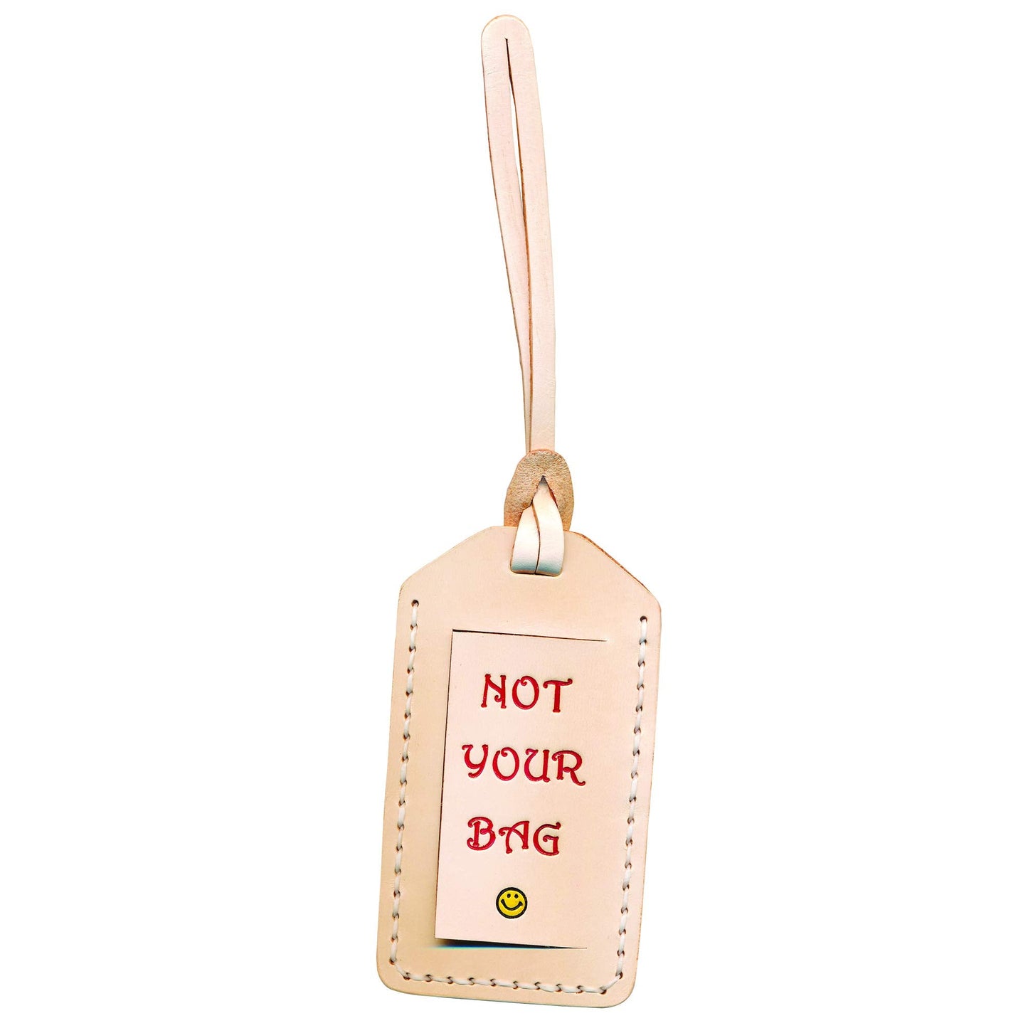 Realeather Luggage Tag Leathercraft Kit, Natural