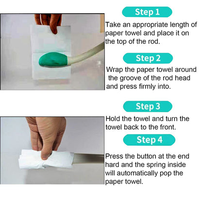 HENGXIA Wipe Assist, 15" Long Reach Comfort Wipe Holder, Ideal Self Wipe Assist Bottom Wiping Aid for Limited Mobilities, Extend Your Reach, Grips Toilet Paper or Pre-Moistened Wipes