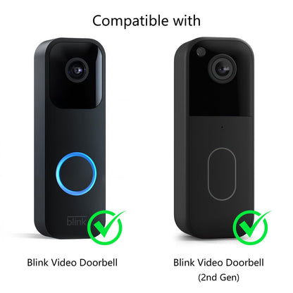 Satisure Wireless Doorbell Chime Video Doorbell Extender - Compatible with Blink Video Doorbell and Blink Video Doorbell (2nd Gen) (1 Video Doorbell Extender 2 Receiver）