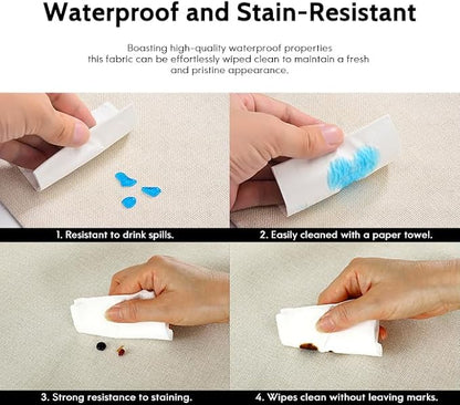 Cirzone Outdoor Pillow Covers 18x18 Set of 4 Morden Grey and White Geometric Patterns Waterproof Throw Outdoor Pillows Boho Decorations for Funiture Patio Garden Home